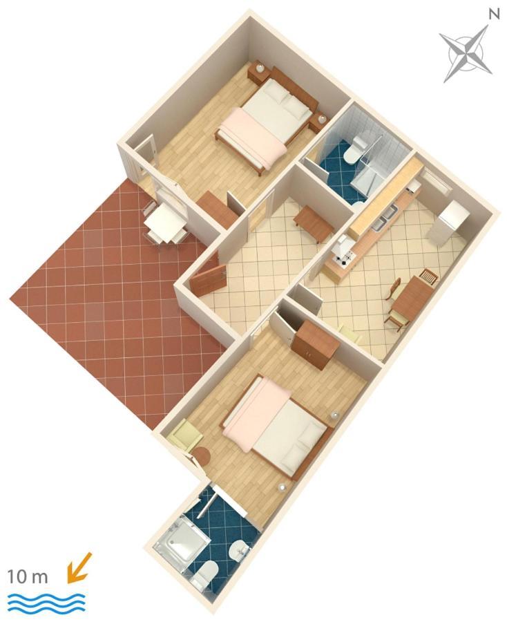 Family Friendly Seaside Apartments Brodarica, Sibenik - 4833 Brodarica  Zewnętrze zdjęcie